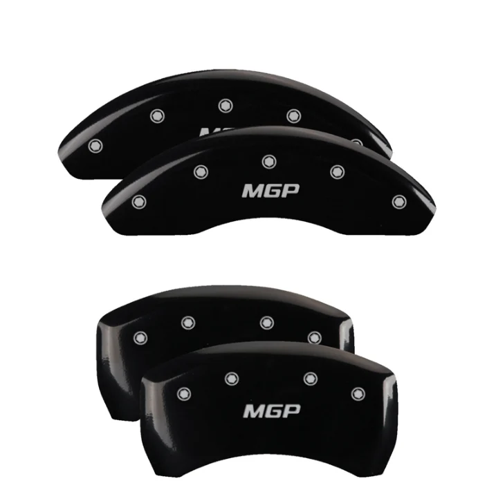 MGP Black Caliper Covers Front & Rear Set For 07-11 Toyota Camry / 08-11 Avalon - Jeaness